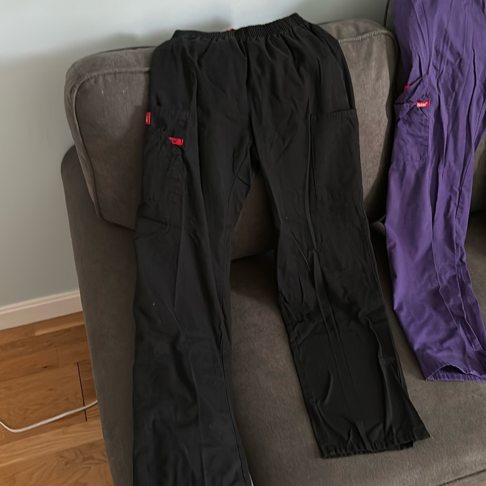 dickies cargo scrub pants
